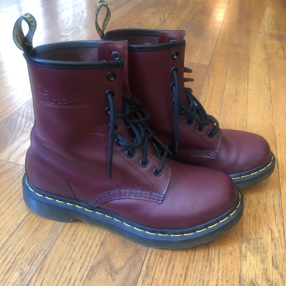 Maroon Dr. Martens Size 7